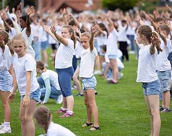 Seehasensport der Schülerinnen und Schüler